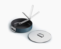 Space™ 28cm Non-stick Blue Saute Pan & Lid - 45044 - Image 1