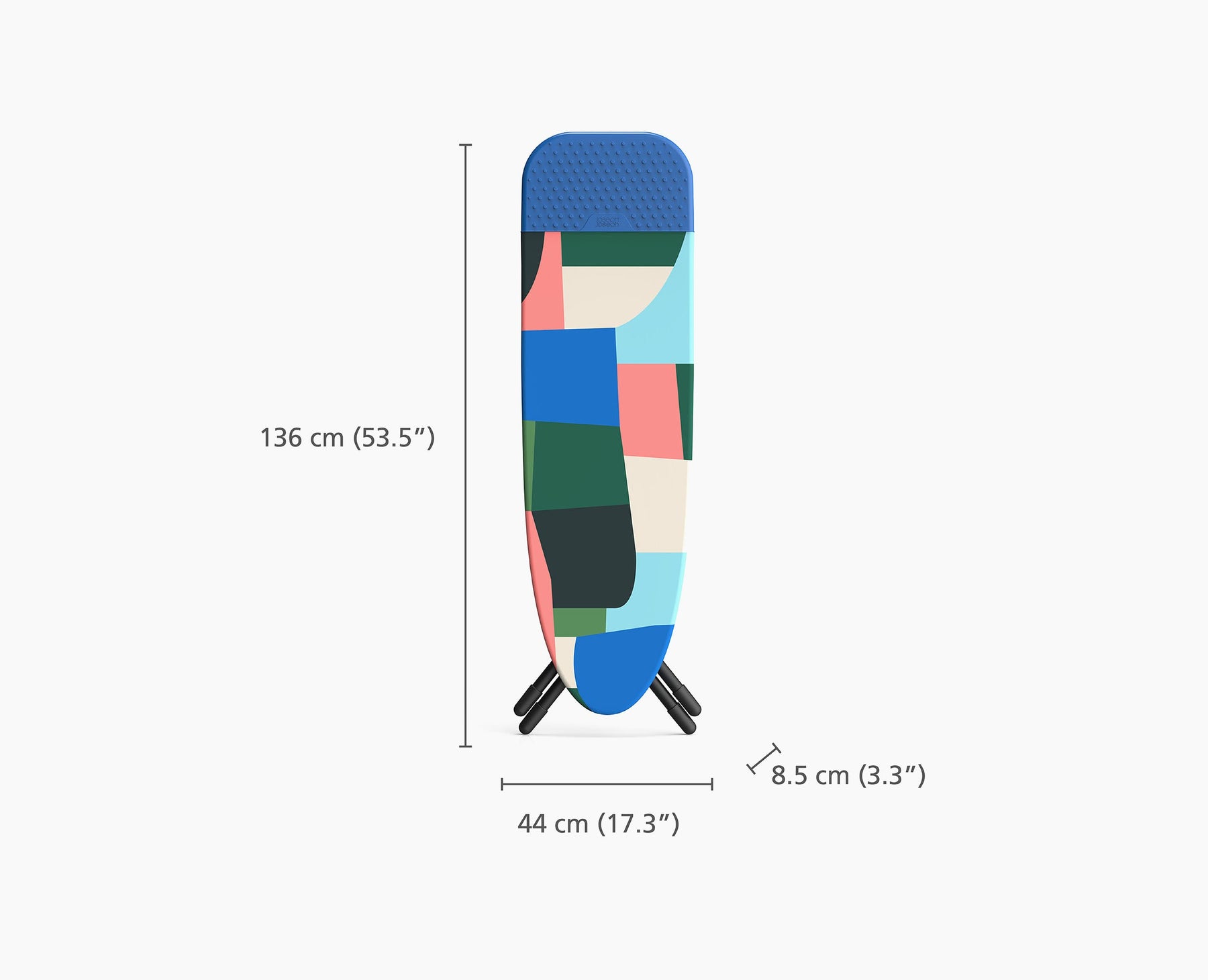 Glide 130cm Easy-store Ironing Board - Jonathan Lawes Print - 50044 - DIMS