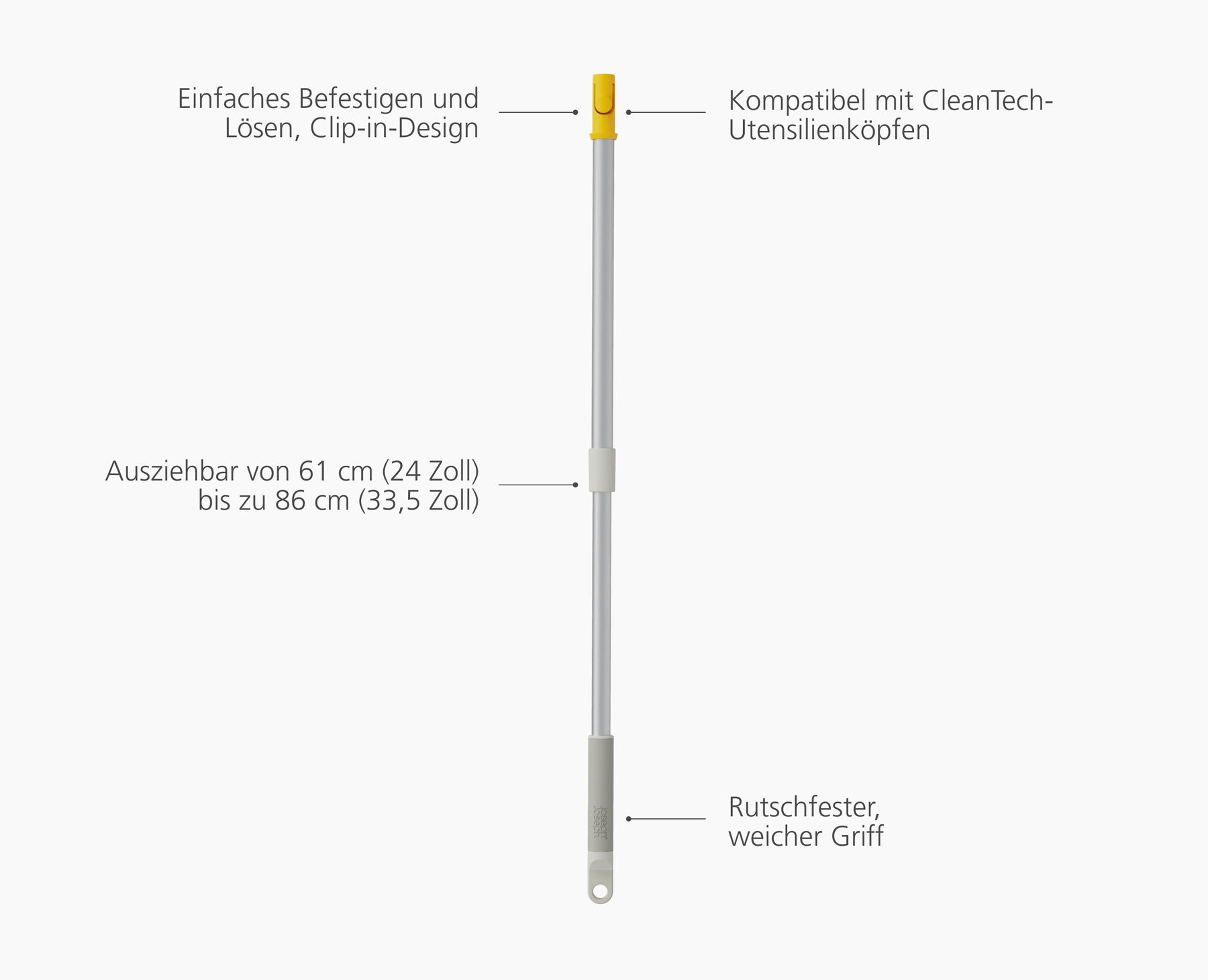 CleanTech Telescopic Extension Pole