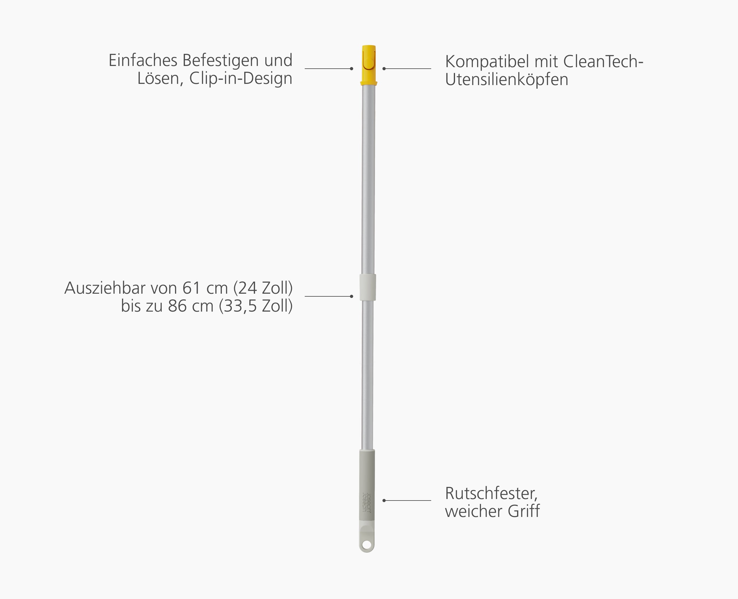 CleanTech Telescopic Extension Pole