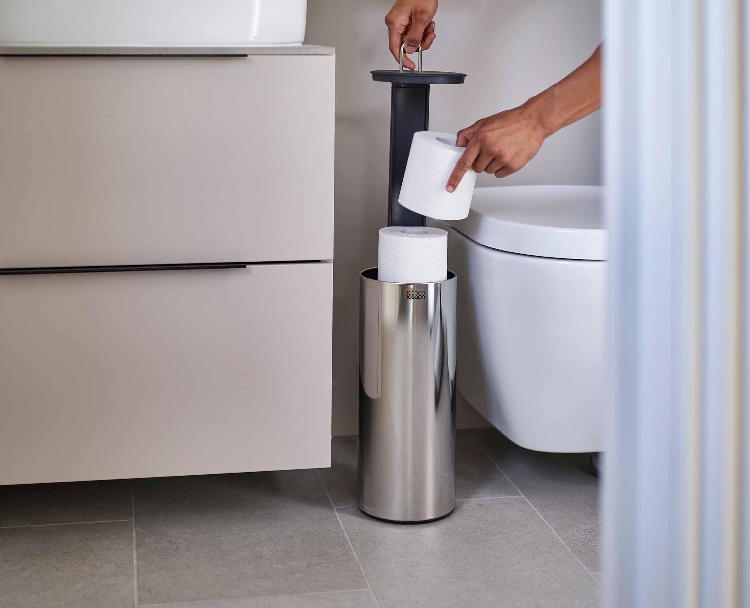 Easystore™ Luxe Concealed Toilet Roll Holder - 70593 - Image 3