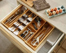 DrawerStore™ Bamboo Expanding Cutlery Organiser - 851696 - Image 2