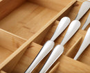 DrawerStore™ Bamboo Expanding Cutlery Organiser - 851696 - Image 7