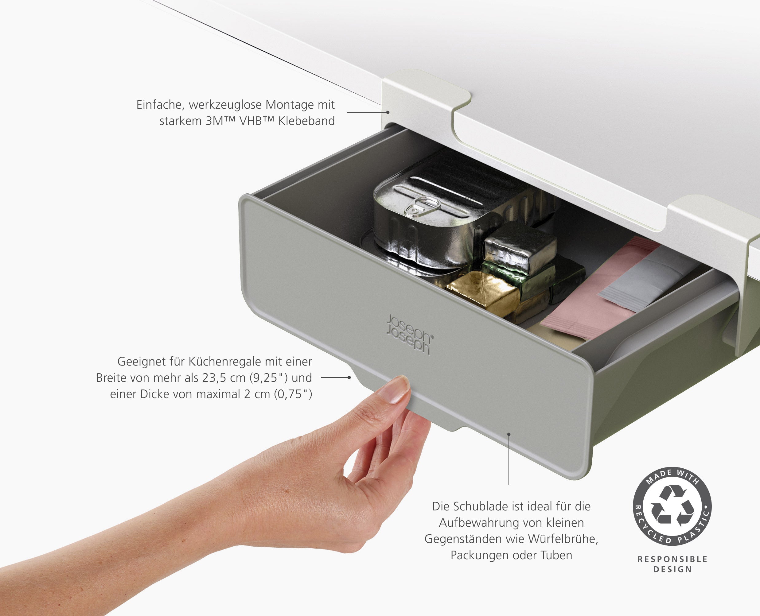 CupboardStore™ Under-Shelf Drawer