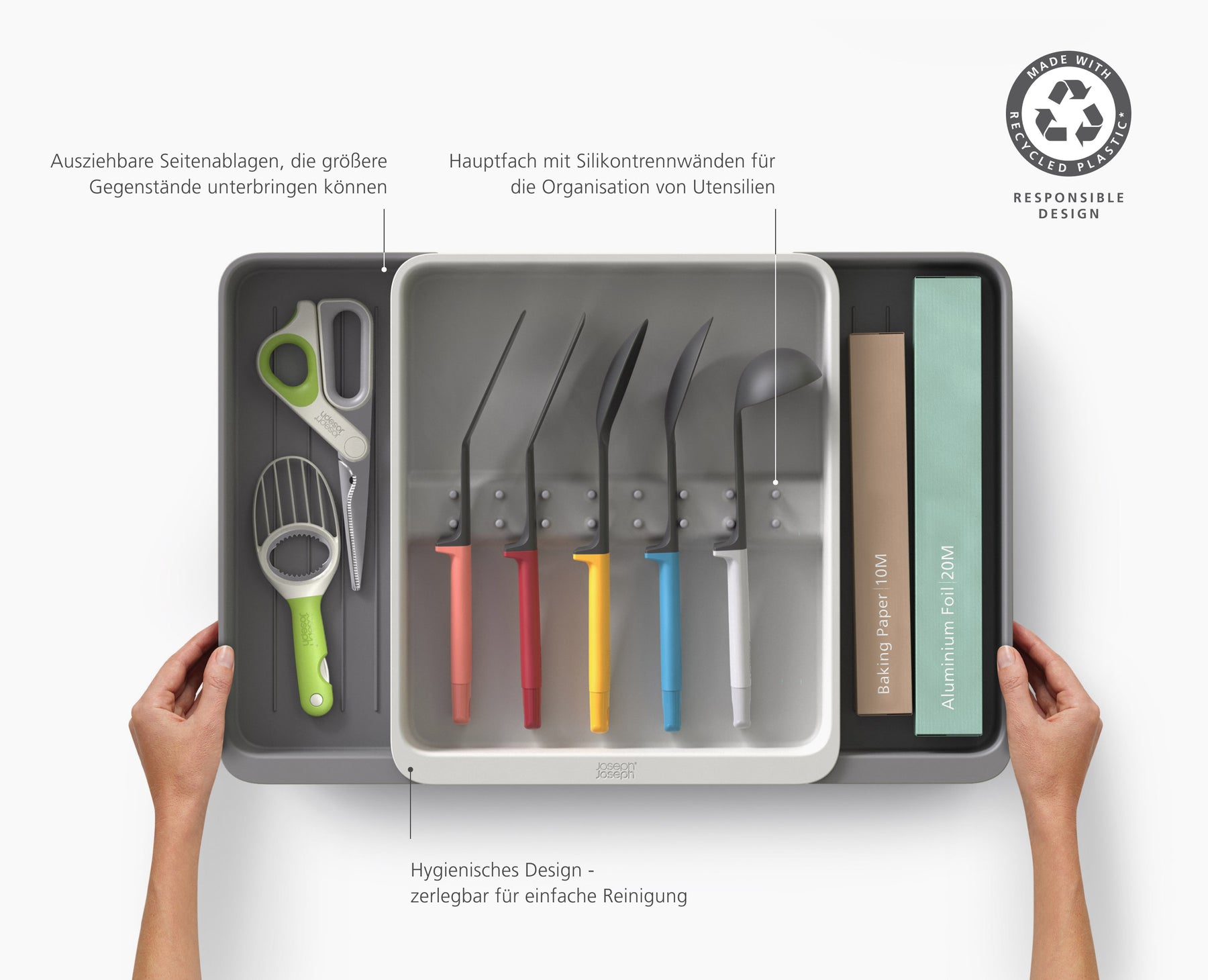 DrawerStore™ Expanding Utensil & Gadget Organiser