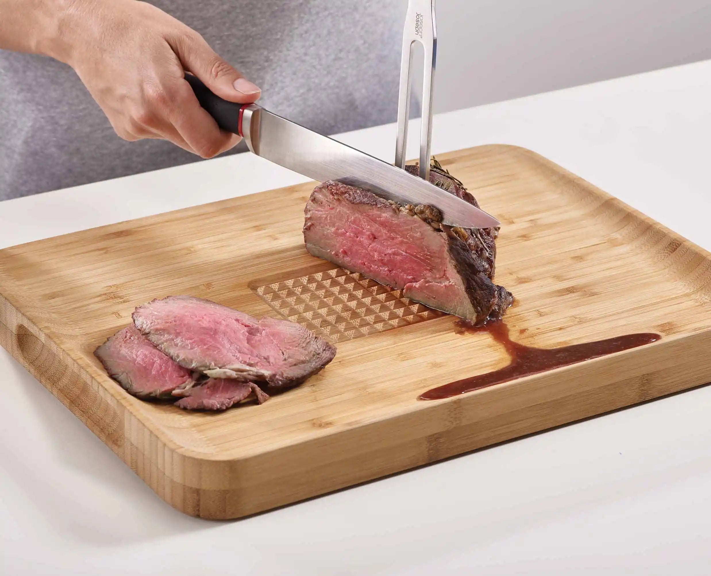 Cut&Carve™ Bamboo Chopping Board - 60142 - Image 3