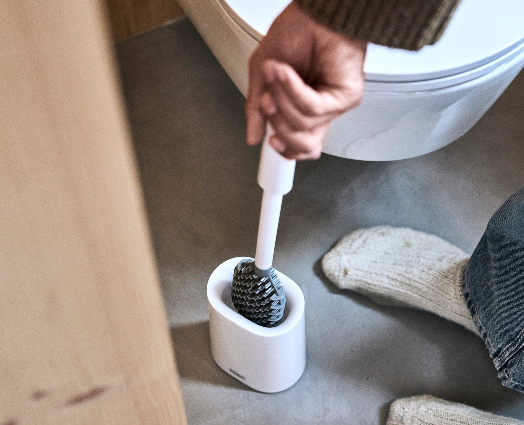 Flex™ TriBlade Lite 2er-Pack Weiße WC-Bürsten