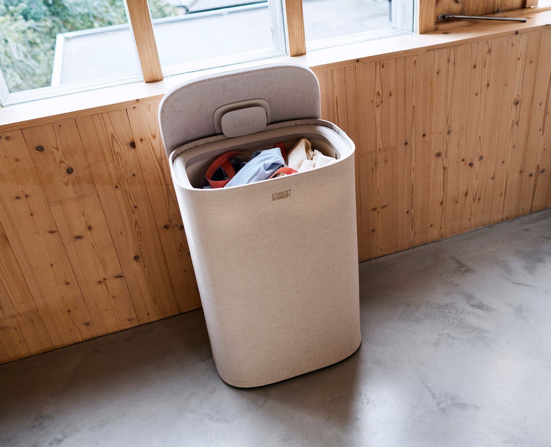 Tota 2 One 60L Blasses Pilzbraun Wäschekorb
