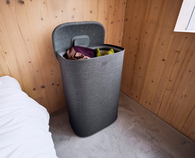Tota 2 One 60L Dark Grey Laundry Basket