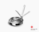 Space Steel Edelstahl Bratpfanne 20cm mit Klappgriff