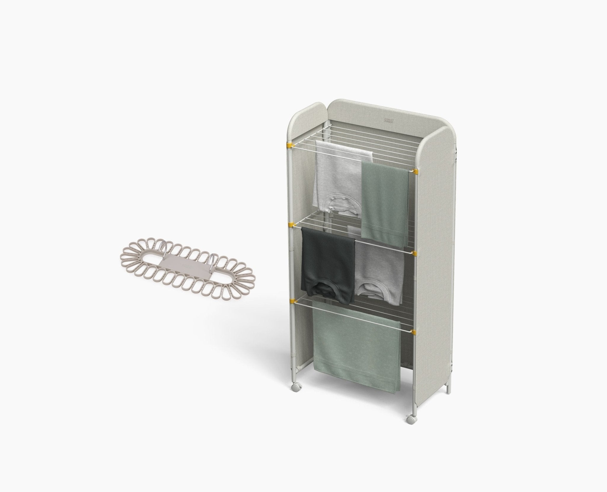 2-teiliges Wäscheständer-Set