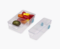 2-piece FridgeStore™ Clear Storage Bin Set