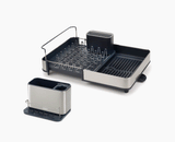 2-piece Stainless-Steel Drainer &amp; Sink Organisation Set