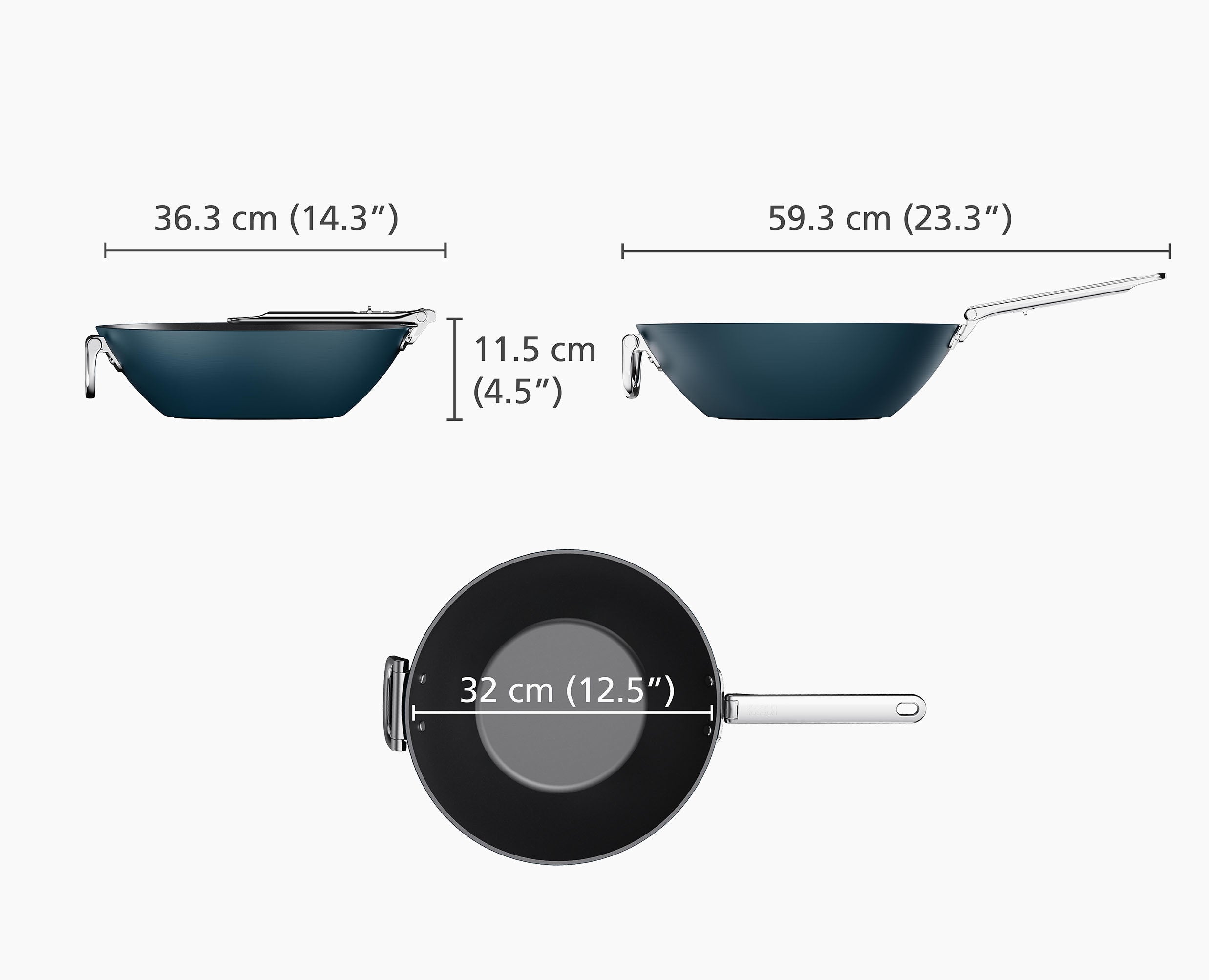 Space™ 32cm Non-stick Wok - 45048 - Image 7