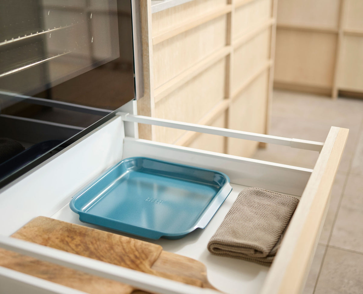 Nest™ Bake Mittel – 3-teiliges Backblech-Set mit Antihaftbeschichtug in Blau