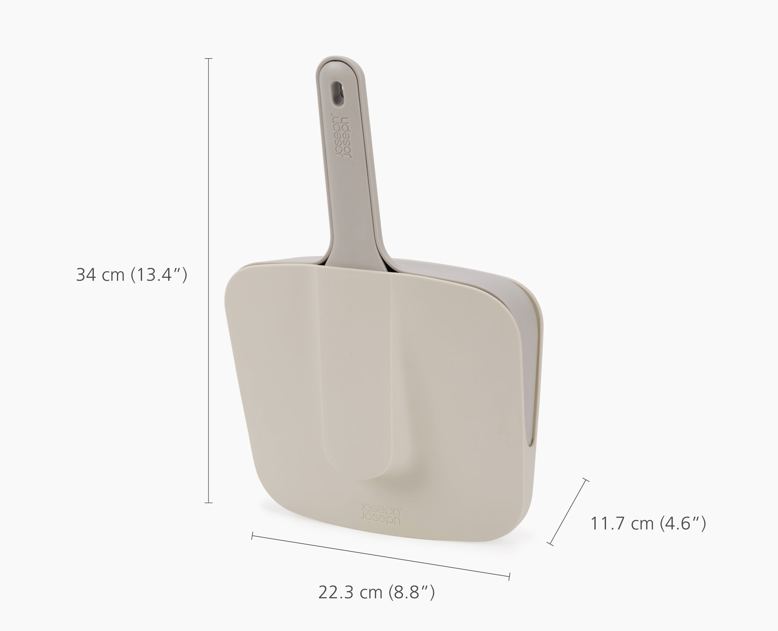 CleanTech Wall-Mounted Dustpan &amp; Brush Set