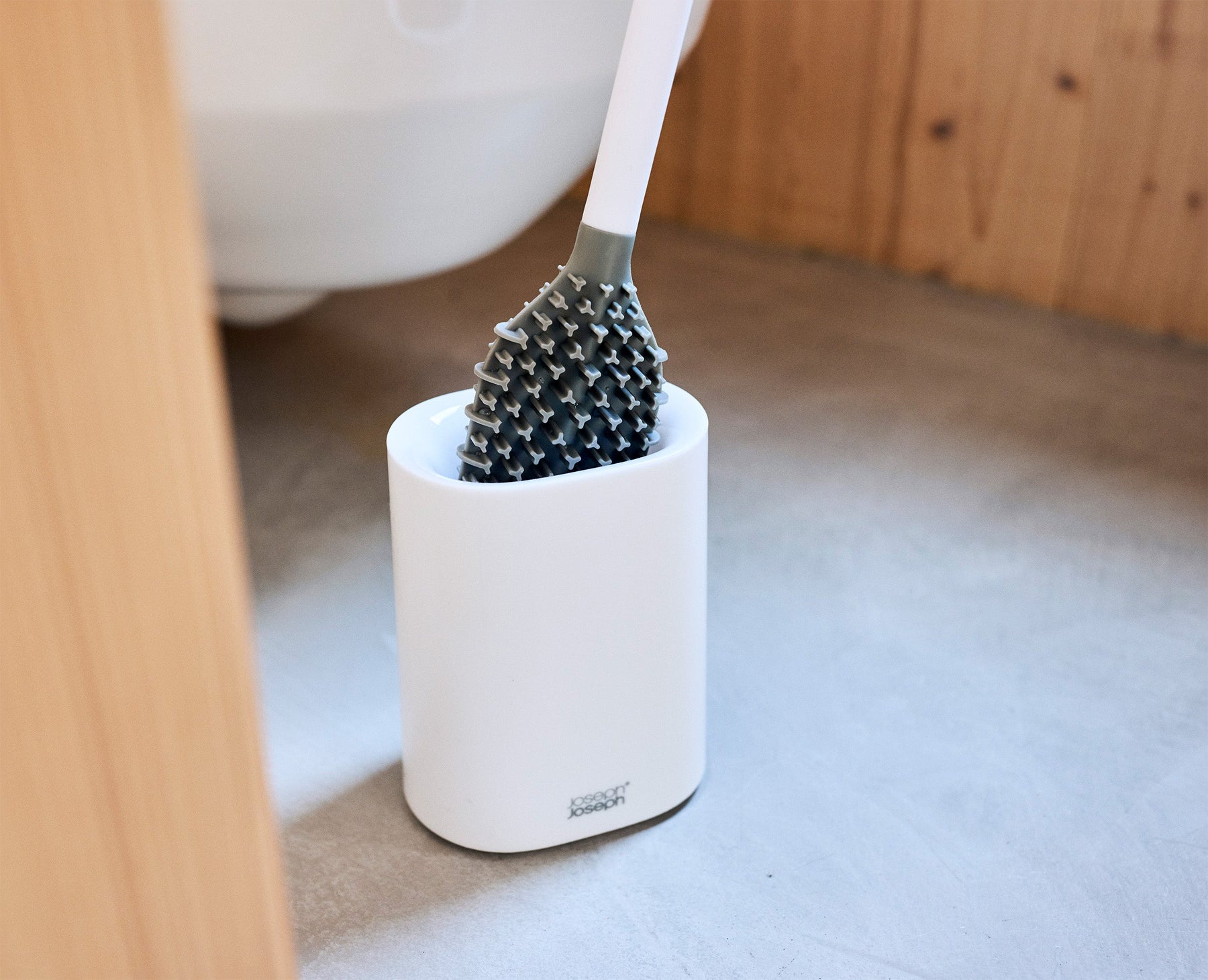 Flex™ TriBlade Lite Weiße Toilettenbürste