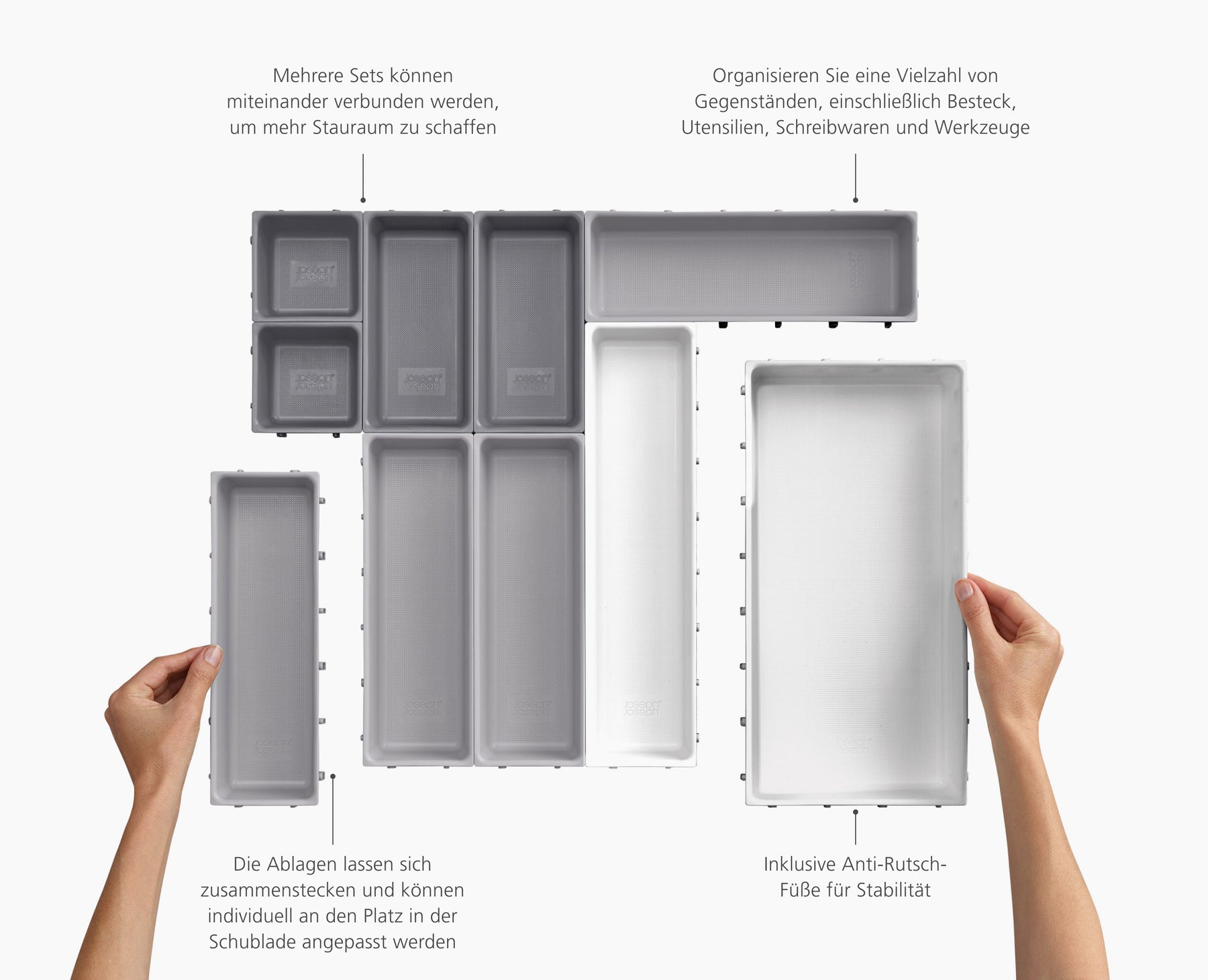 Blox™ 10-Piece Drawer Organiser Set