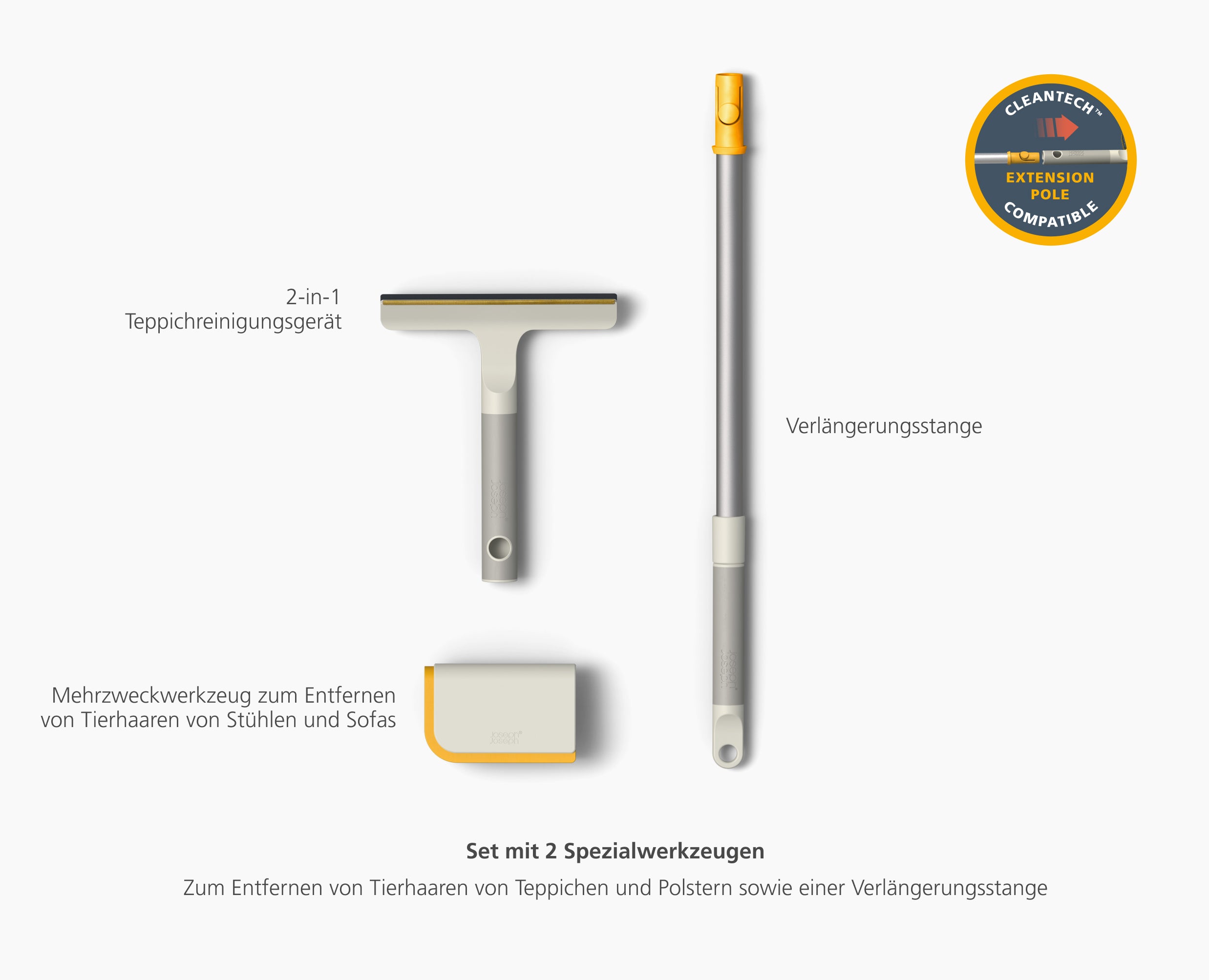 CleanTech™ Pet Hair &amp; Carpet Cleaning Set