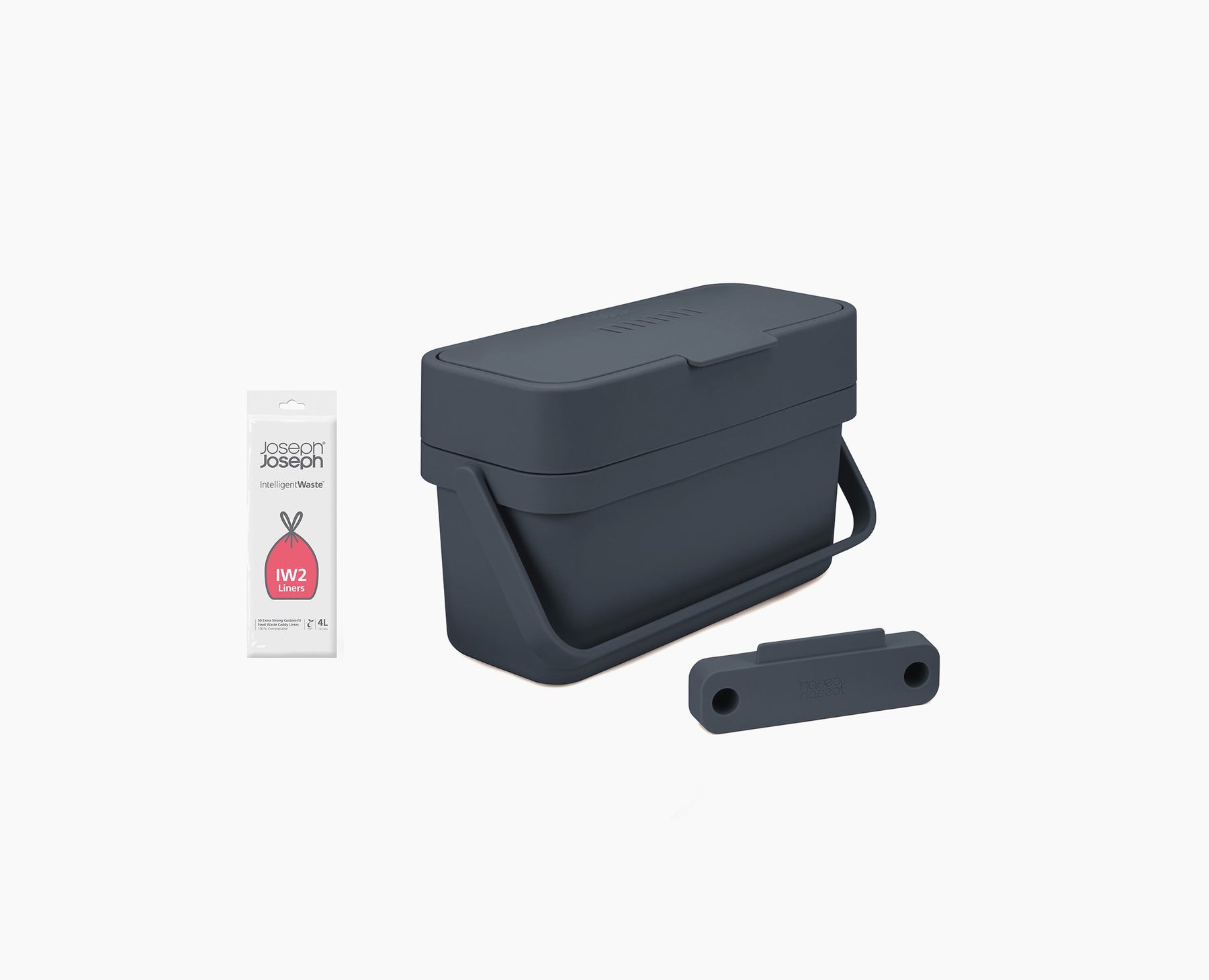 Compo™ 4L Grau Biomüllbehälter Starter-Set