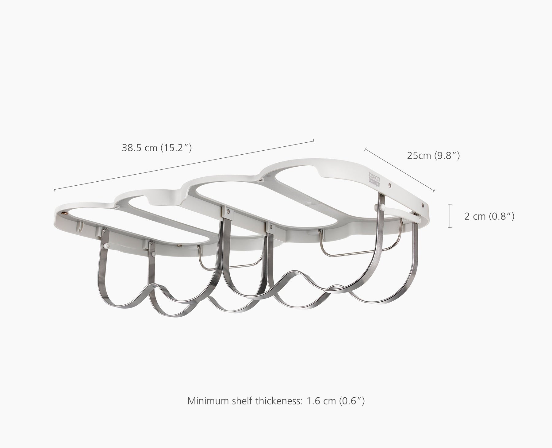 Cradle™ Under-Shelf Folding Wine Bottle Rack