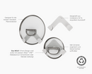CupboardStore™ 3er-Set Topfdeckelhalter