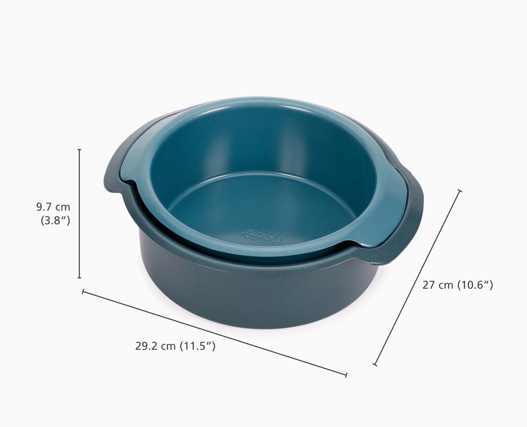 Nest™ Bake Non-Stick 2-piece Blue Round Cake Tin Set - 45068 - Image 5