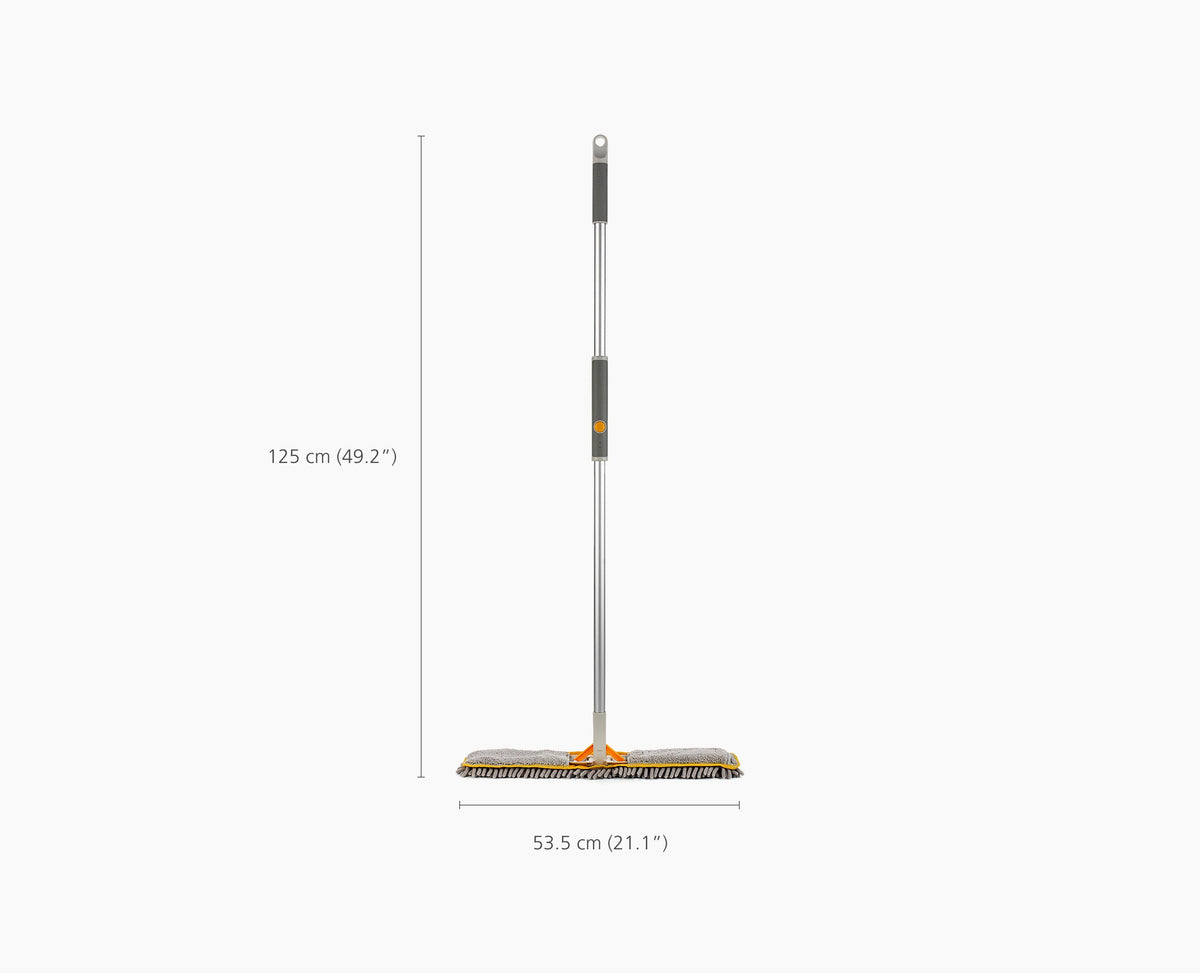 CleanTech™ Verstellbarer Boden-Staubwischer Mit Ersatzbezug