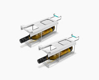 FridgeStore™ Under-Shelf Bottle Holder - 2 Pack