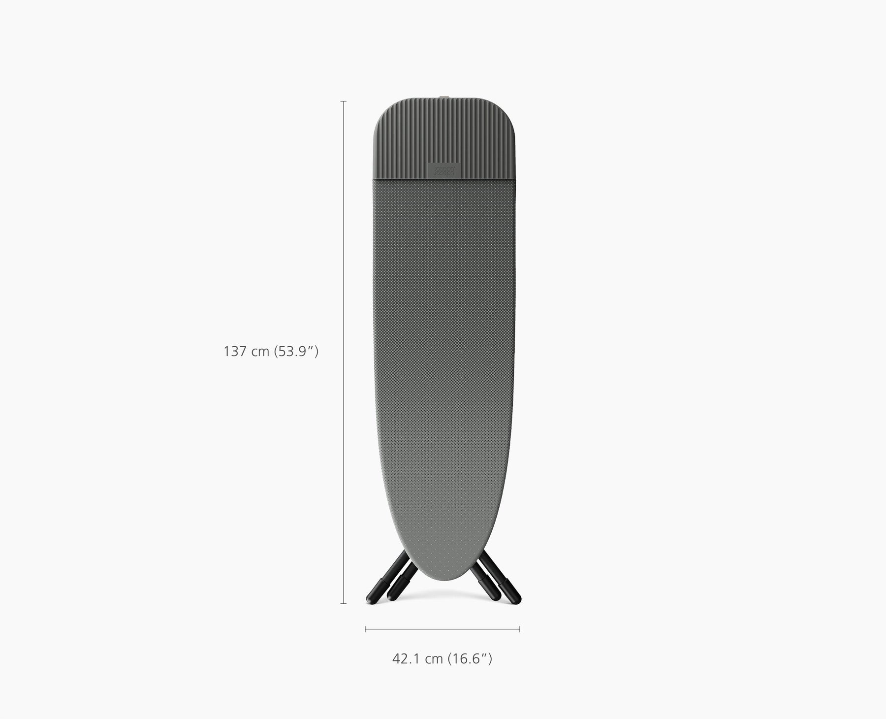 Glide 2 Plus 130cm Waldgrau Leicht-Verstauendes Bügelbrett mit Advanced-Bezug