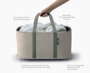 Hold-All™ Ecru Collapsible 35L Laundry Basket