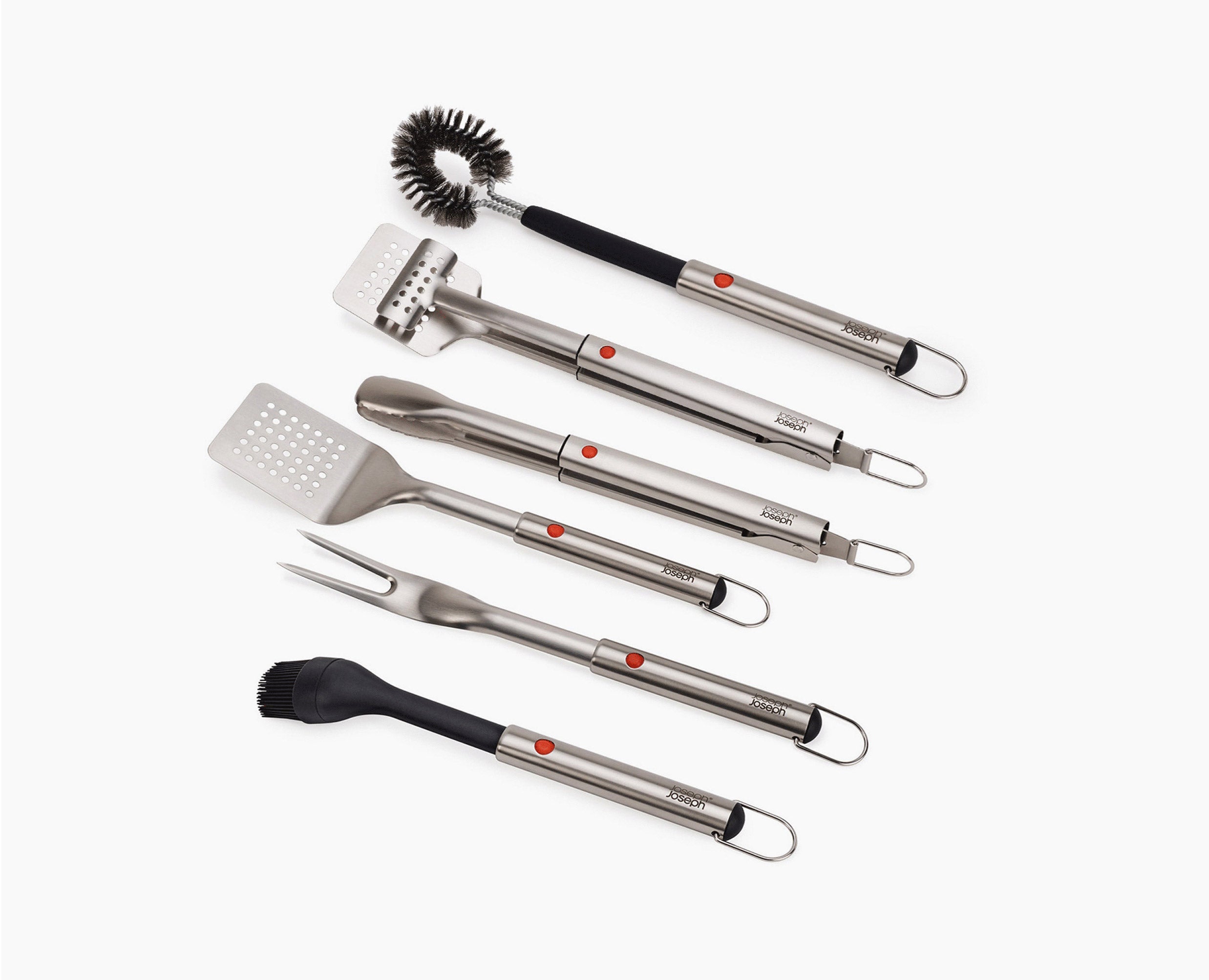GrillOut™ Ausziehbares 6-er Grillbesteck-Set