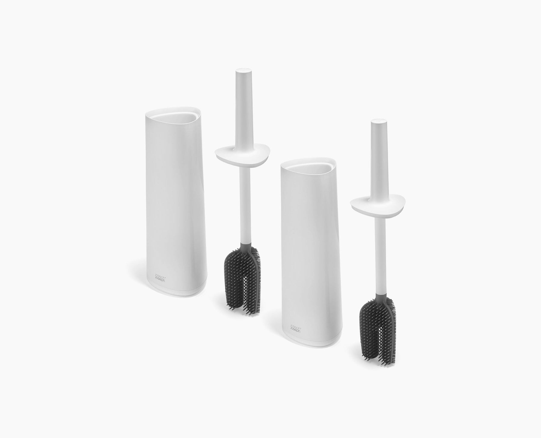 Flex™ 360 2er-Pack Toilettenbürsten in Glänzend Weiß