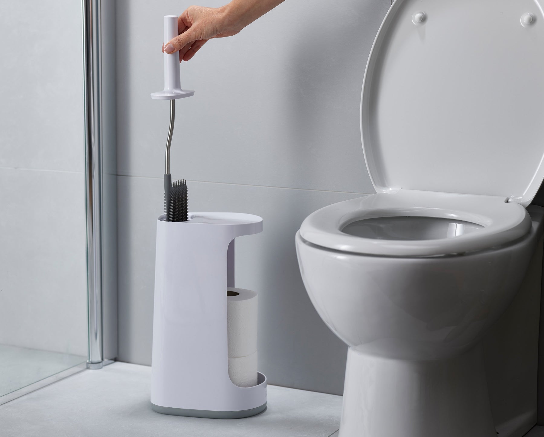 Flex™ Store WC-Bürste mit Aufbewahrungsständer